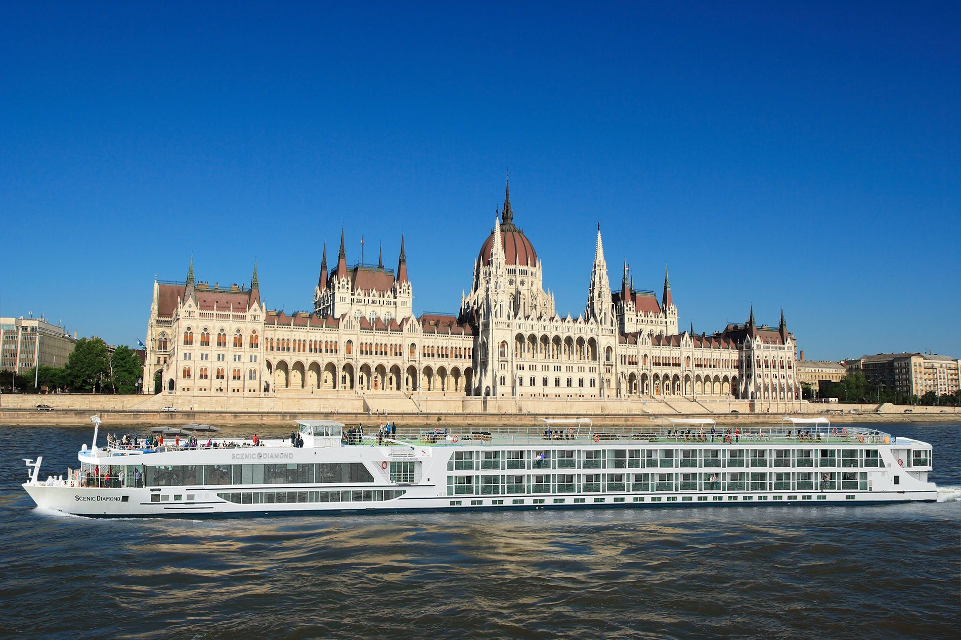 A photo of the Scenic Diamond cruise ship